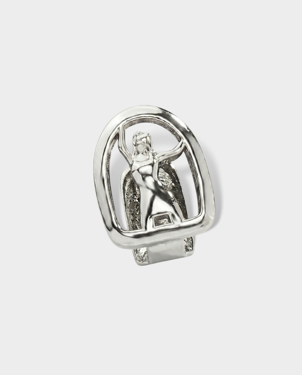 Plated Sculpted Figure Tooth Grill