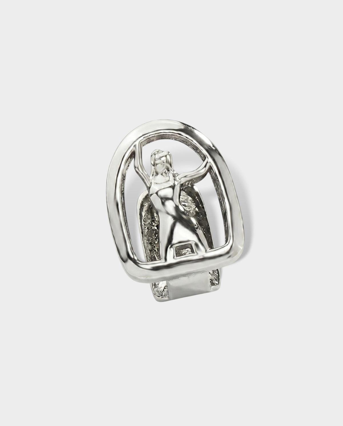Plated Sculpted Figure Tooth Grill