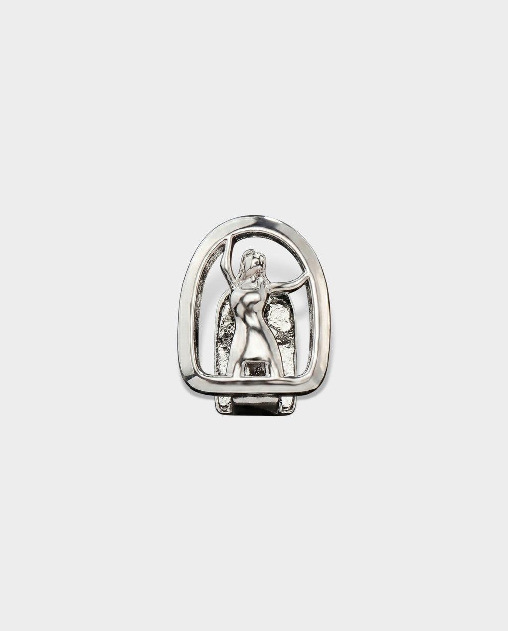 Plated Sculpted Figure Tooth Grill
