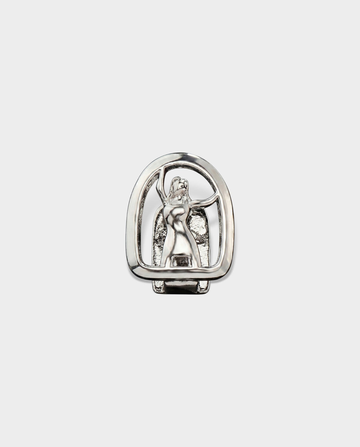 Plated Sculpted Figure Tooth Grill
