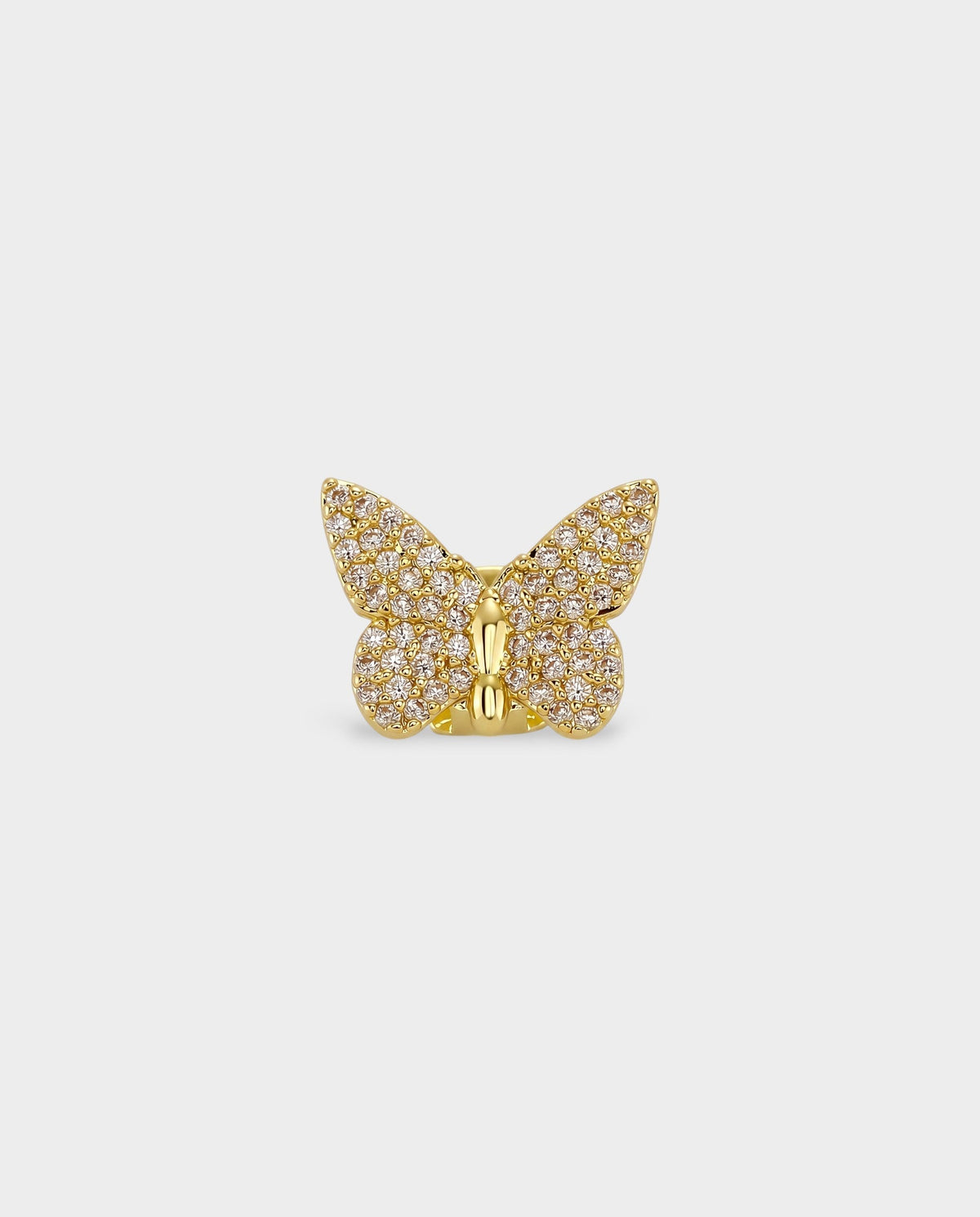 Butterfly Crystal Stone Tooth Grill