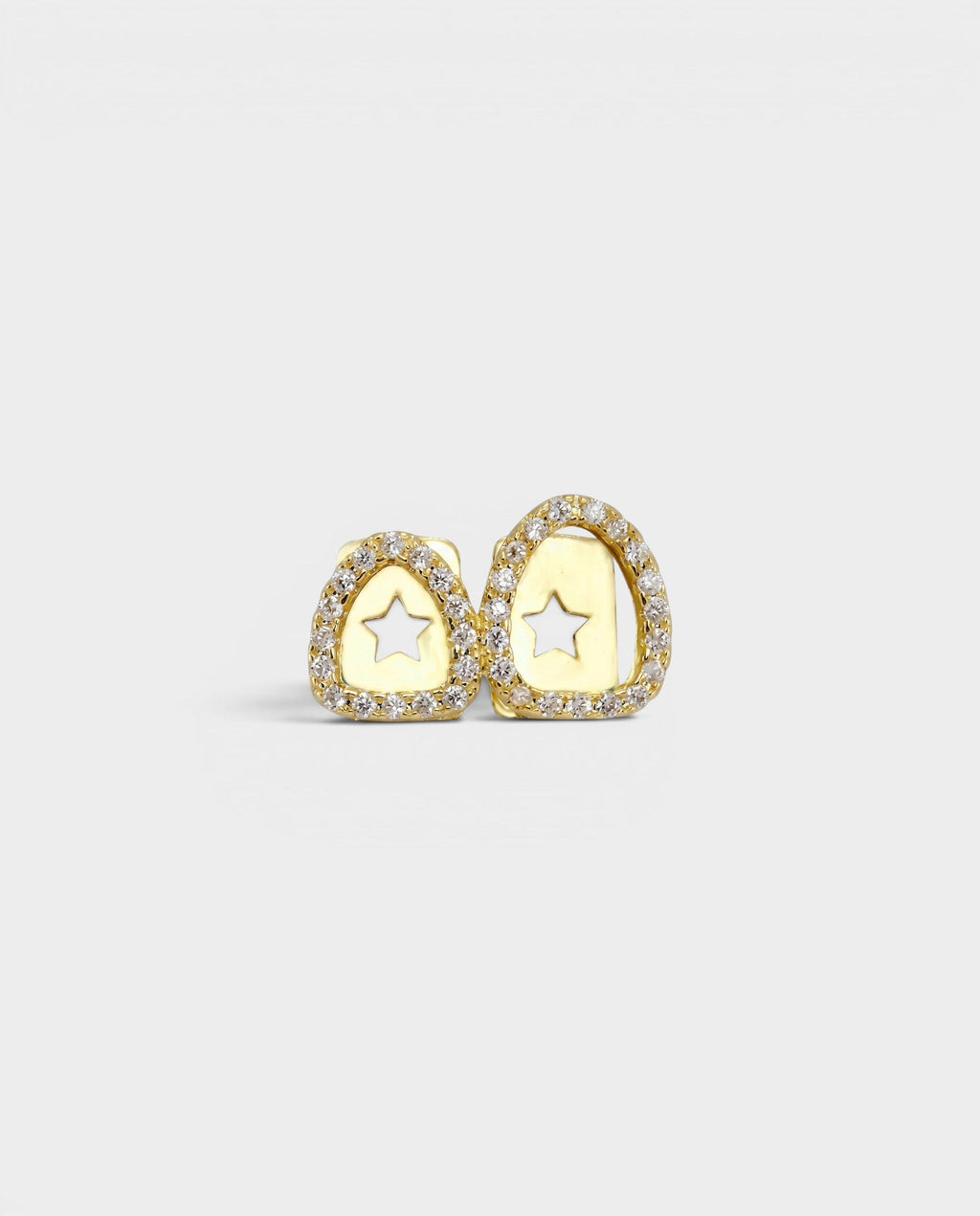Crystal Star Cutout Double-Tooth Grill