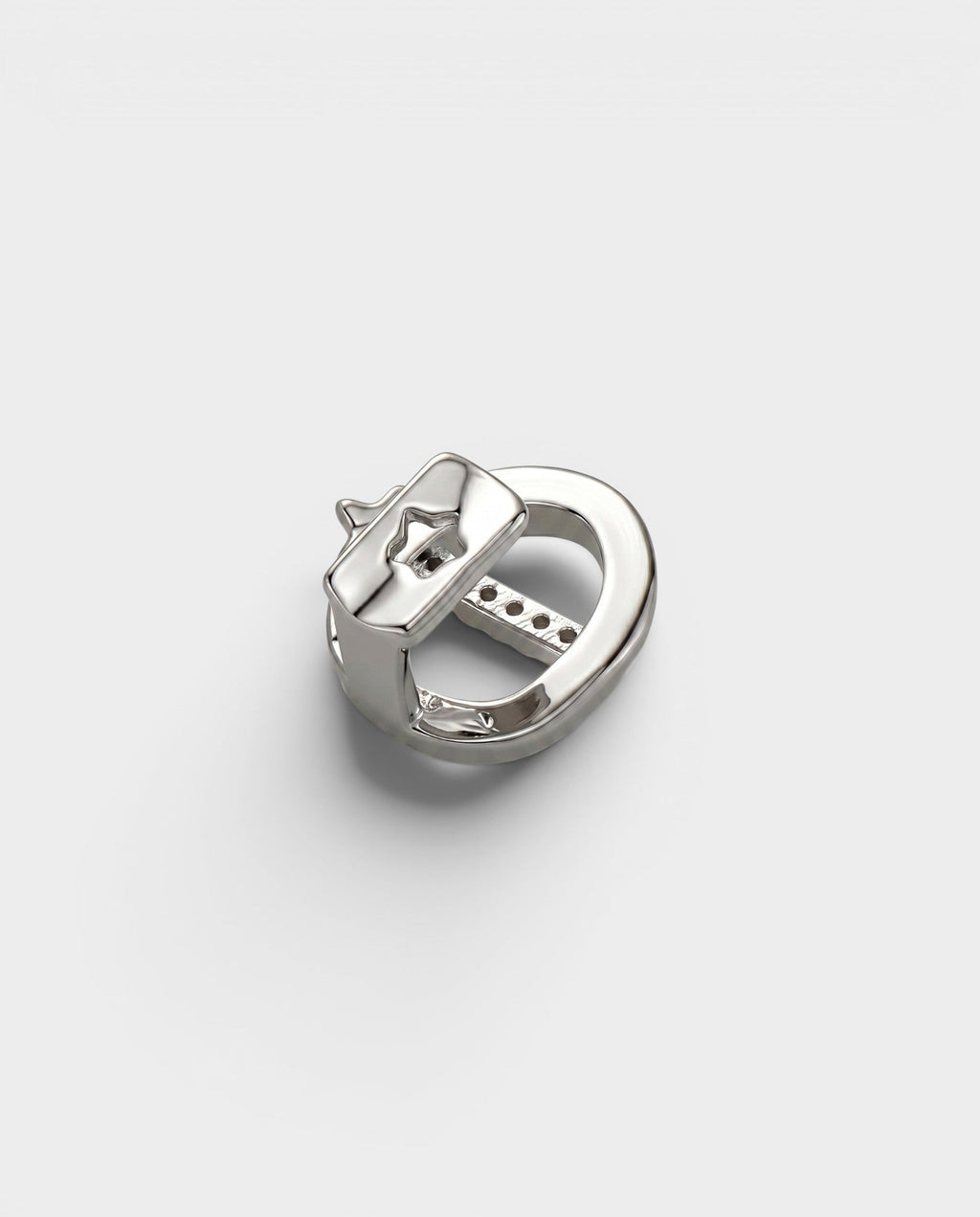 Open Oval Star Crystal Single-Tooth Grill
