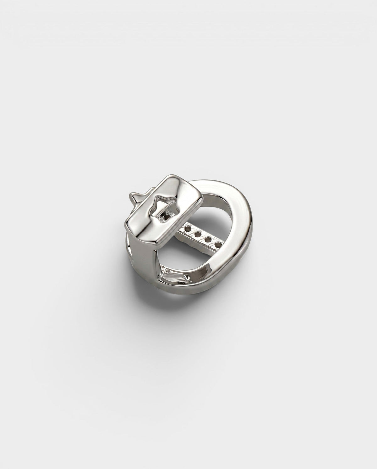 Open Oval Star Crystal Single-Tooth Grill