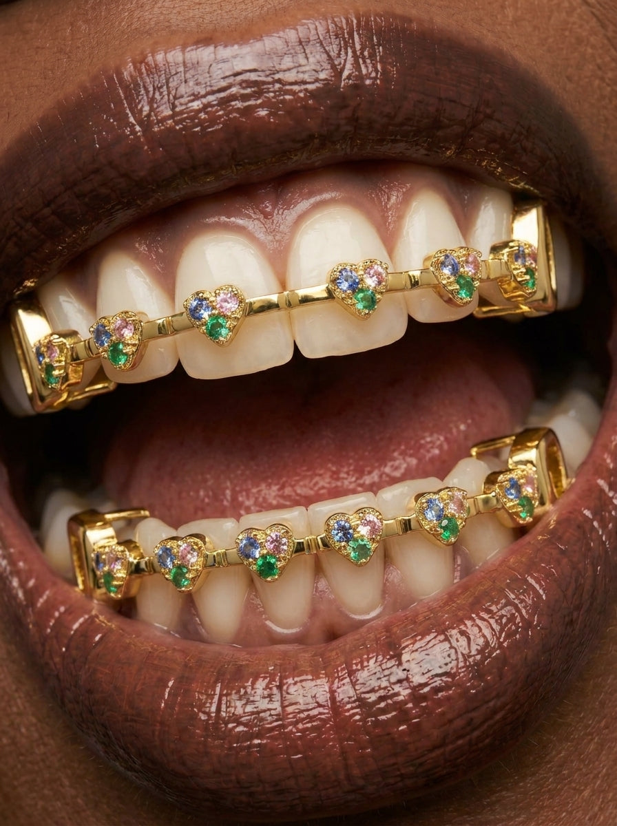Crystal Bar Tooth Grill Set