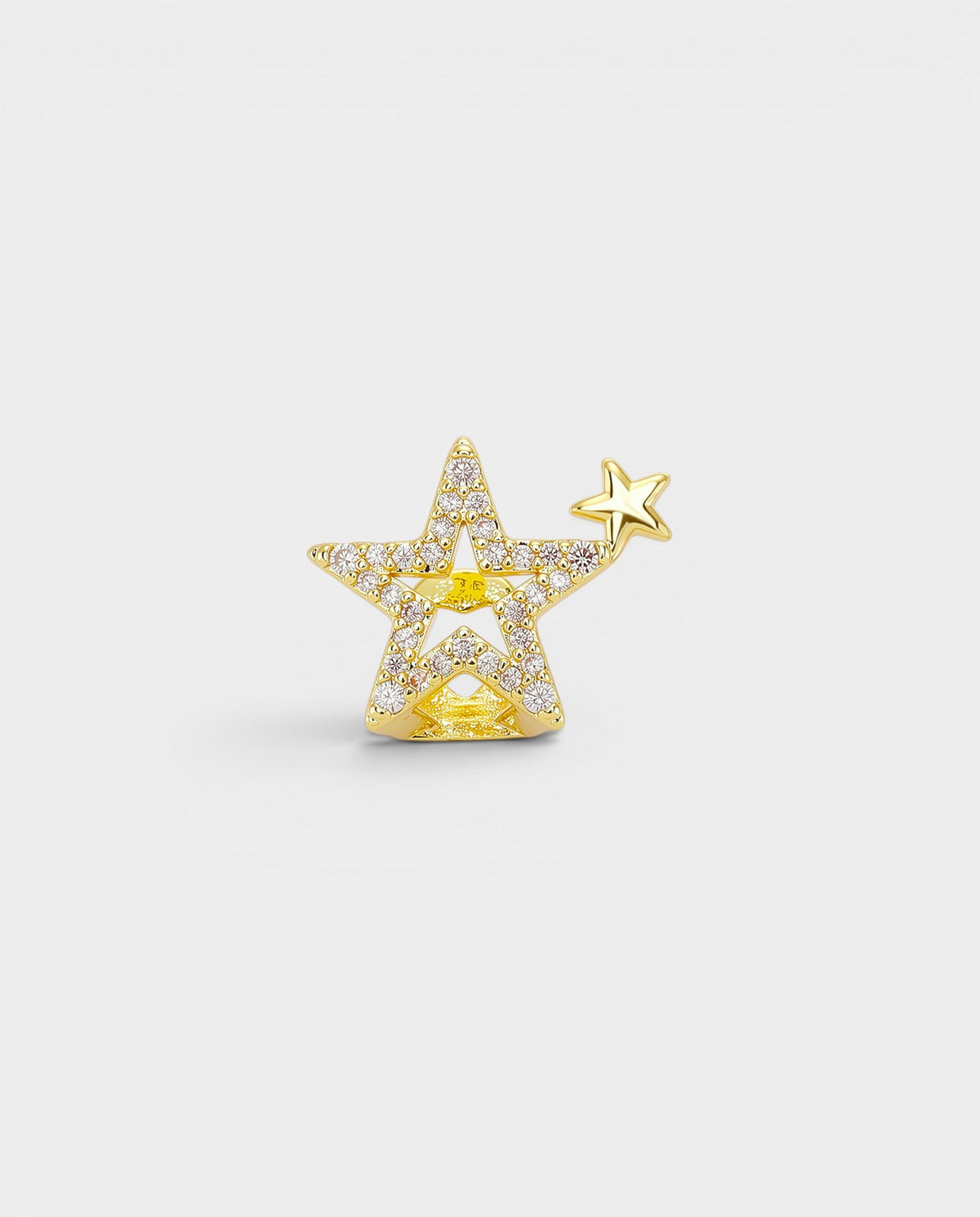 Pavé Open Star Single-Tooth Grill