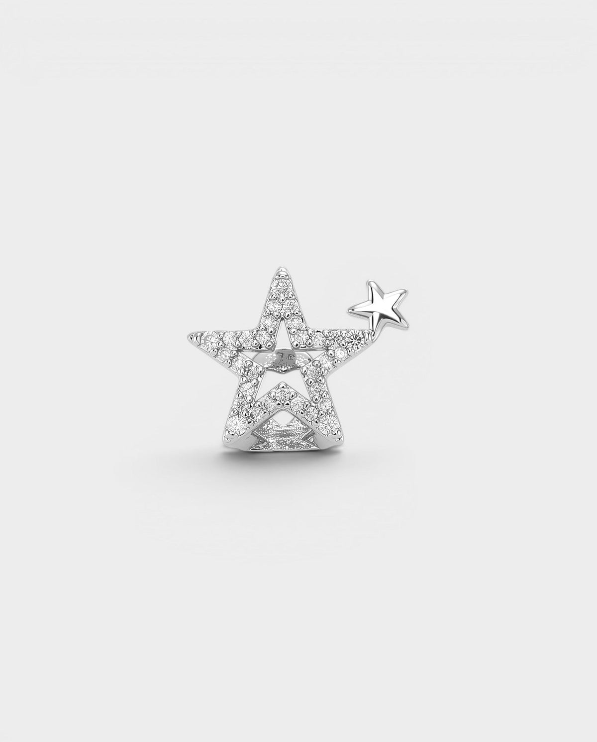 Pavé Open Star Single-Tooth Grill