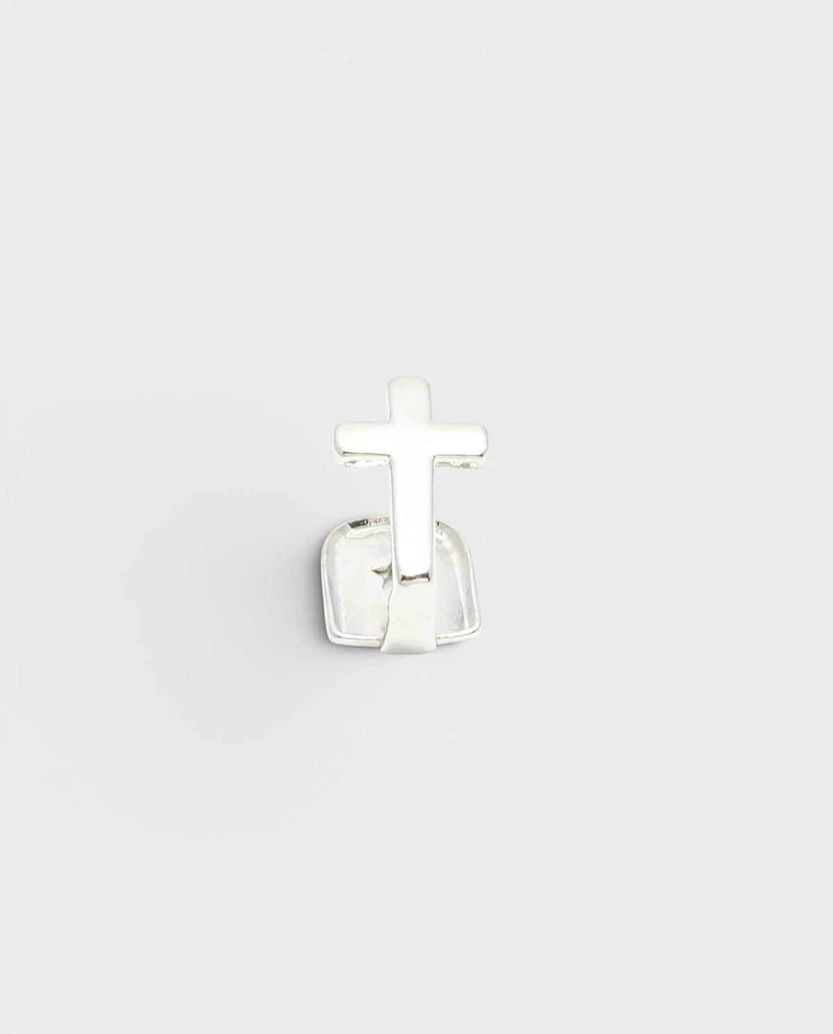 Cross Charm Single-Tooth Grill