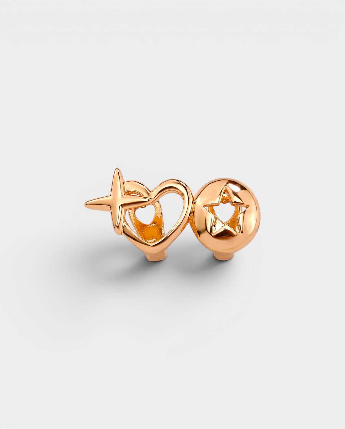 Celestial Heart & Star Double-Tooth Grill