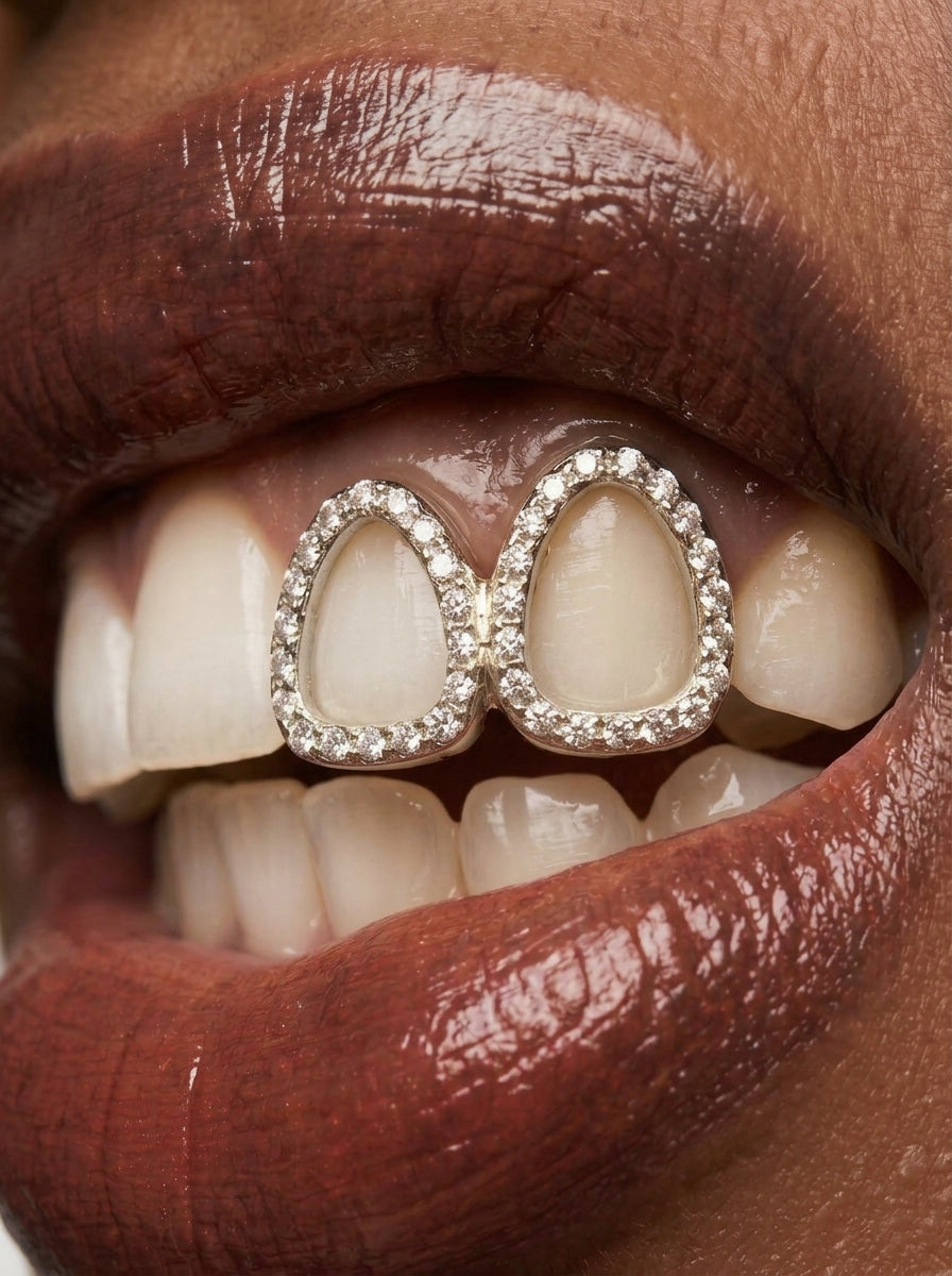 Crystal Star Cutout Double-Tooth Grill