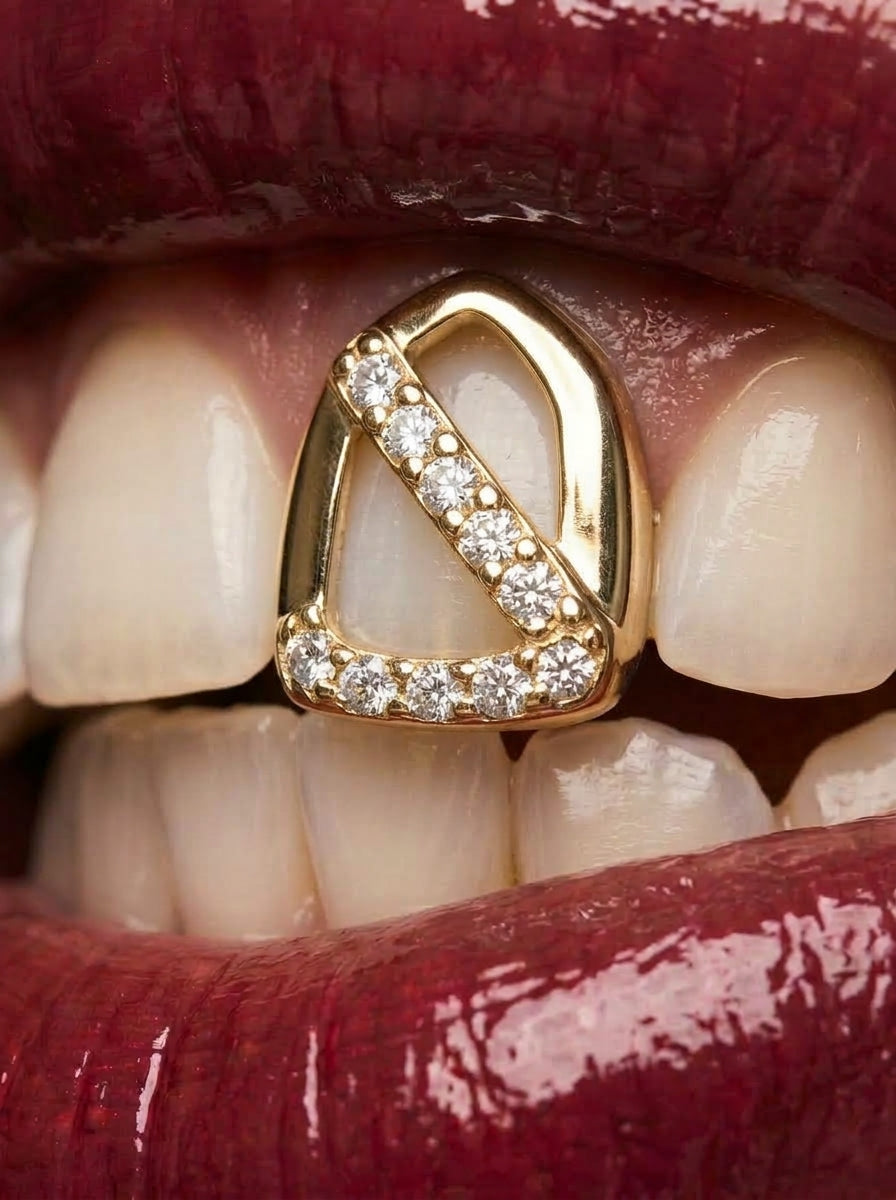 Sparkling Geometric Tooth Grill