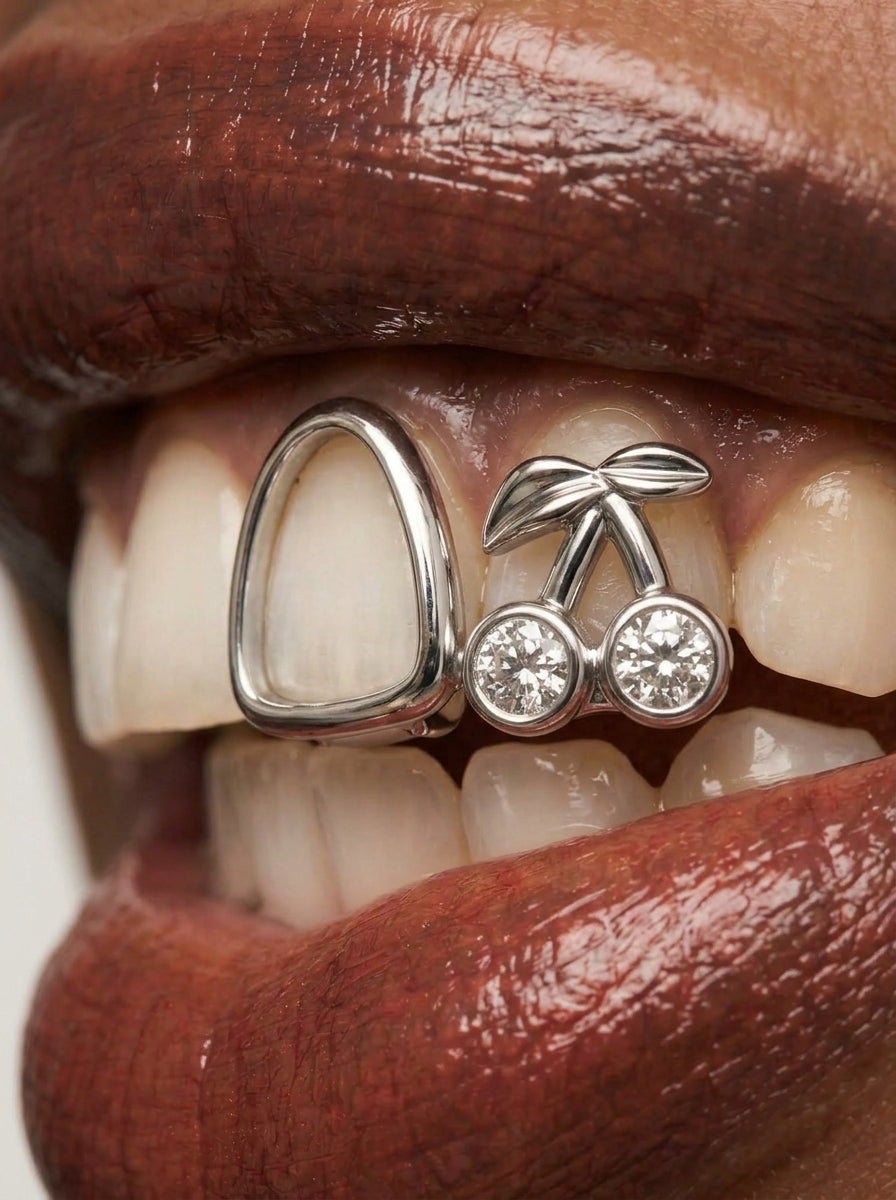 Cherry Crystal Double-Tooth Grill