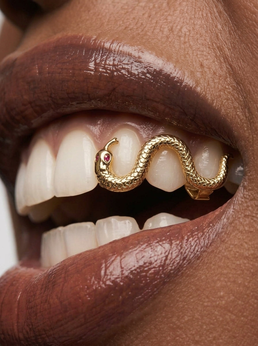 Serpent Wrap Double-Tooth Grill