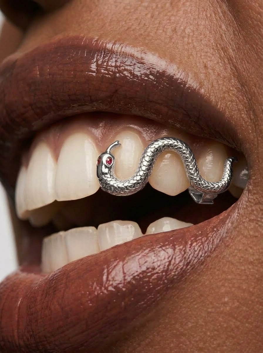Serpent Wrap Double-Tooth Grill